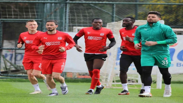 Sivasspor, Alanyaspor maçı hazırlıklarına başladı
