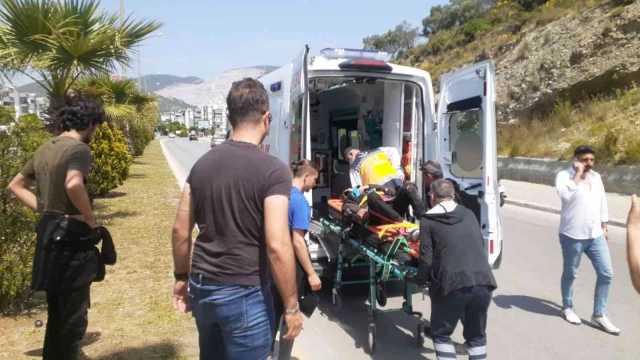 Söke’de motosiklet kazası: 1 yaralı