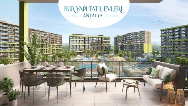 Sur Yapı Tatil Evleri Antalya’da paylaşım ekonomisiyle tatil imkanı