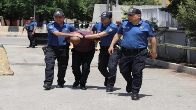 Suriyeli kadına tekme atan şüpheliye gözaltı (2)