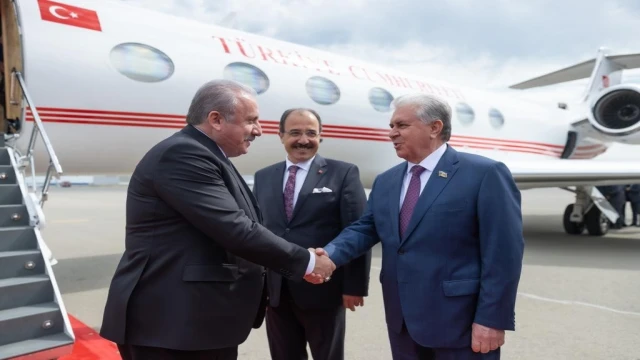TBMM Başkanı Şentop, Azerbaycan’da