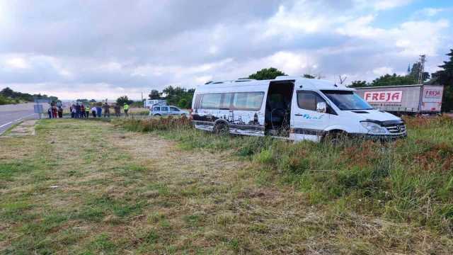 Tekirdağ’da öğrenci servisi ile ticari araç çarpıştı: 4 yaralı