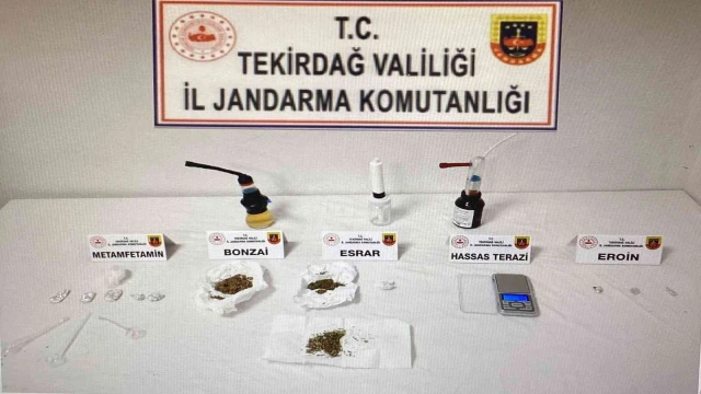 Tekirdağ’da uyuşturucu operasyonu: 2 kişi tutuklandı