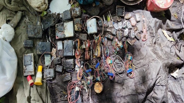 Tunceli’de çok sayıda mühimmat ve yaşam malzemesi ele geçirildi