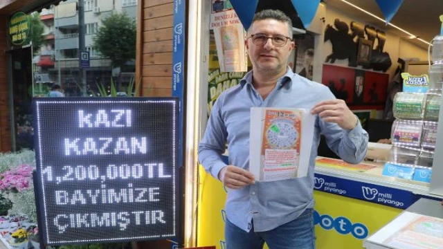 Türkiye’nin en büyük ikramiyesi çıkan kuponun oynandığı bayii, bu defa da Kazı Kazan’da kazandırdı