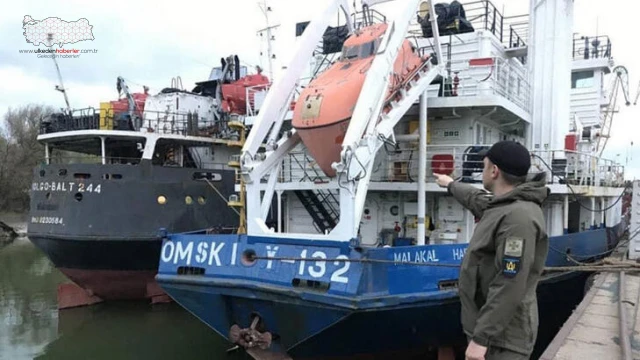 Ukrayna, Odessa’da 10 Rus gemisine el koydu