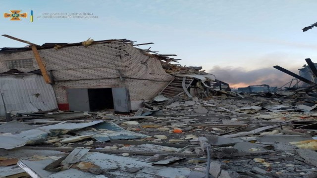 Ukrayna’da Gogolev köyü bombalandı