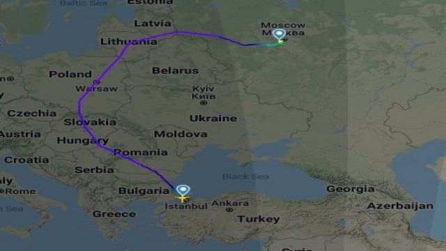 Ukrayna’da hava sahası kapandı, uçaklar Türkiye üzerinden uçmaya başladı