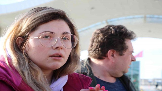 Ukraynalı genç kız gözyaşları içerisinde yaşanan dramı anlattı