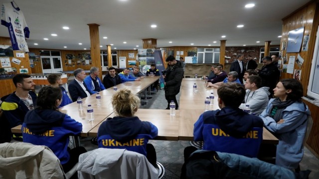 Ülkelerine dönemeyen Ukraynalı milli sporcular Bursa’da misafir ediliyor