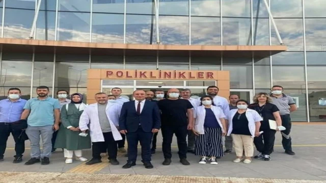 Uşak’ın yeni Sağlık Müdürü Akdağ devlet hastanesinde incelemelerde bulundu