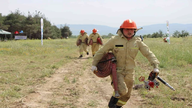 Yarış yapan ‘alev avcıları’ yeşil vatan görevine hazır