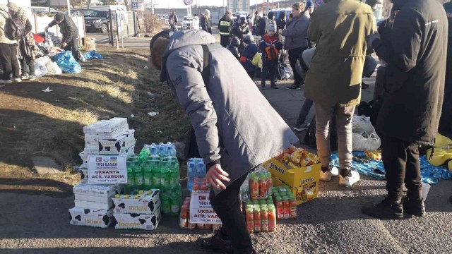 Yedi Başak’tan savaş mağduru Ukrayna halkına yardım