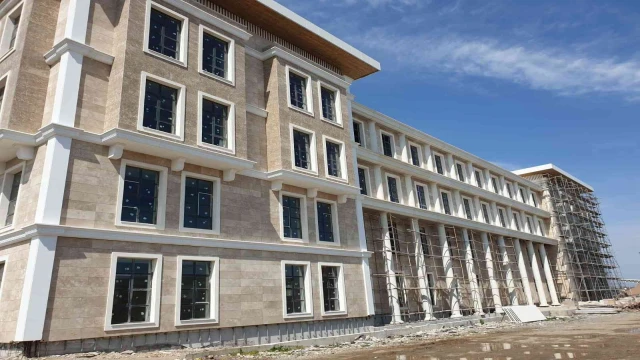 Yeni Bafra Hükümet Konağı’nın yüzde 85’i tamam