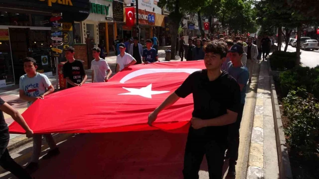 Yozgat’ta şehitler için yürüdüler