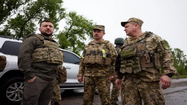 Zelenski, Harkiv’i ziyaret etti