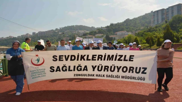 Zonguldak’ta “Sevdiklerimizle sağlığa yürüyoruz” etkinliği