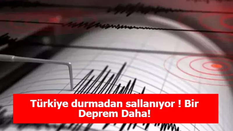 Malatya'da deprem!