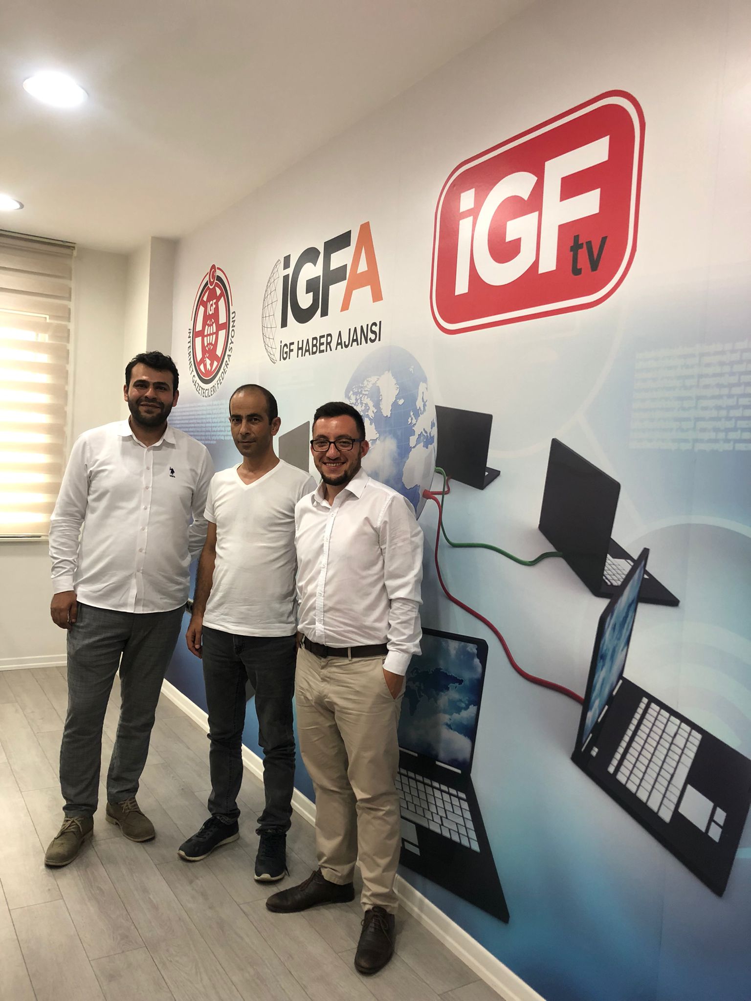 Ülkeden Haberler ekibi olarak İGFA’yı ziyaret ettik.