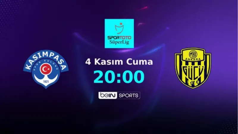 Kasımpaşa - MKE Ankaragücü: 1-1