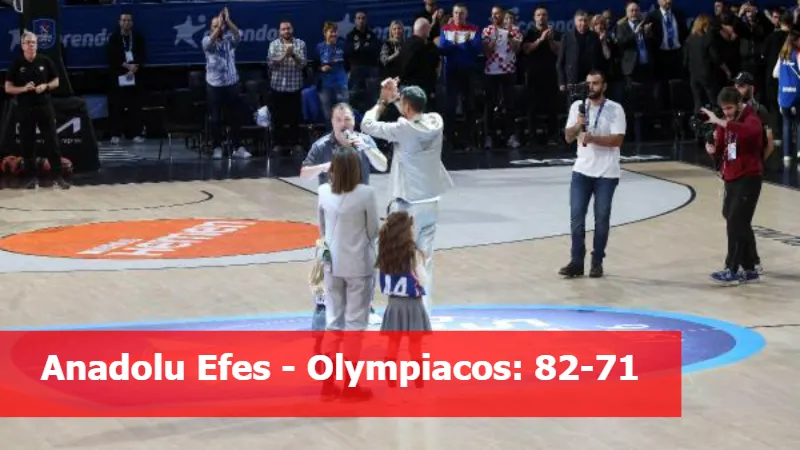 Anadolu Efes 82-71 Olympiacos