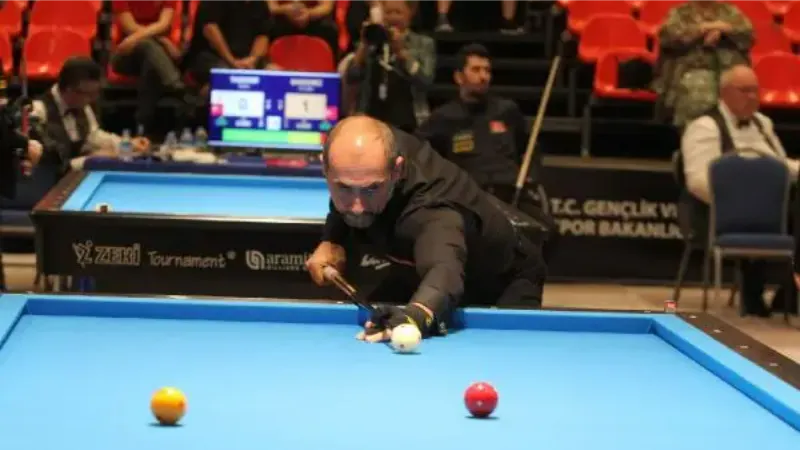 Avrupa Bilardo Şampiyonası'nda 5 milli sporcu son 16'ya kaldı