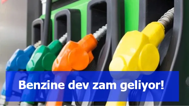 Benzine dev zam geliyor!