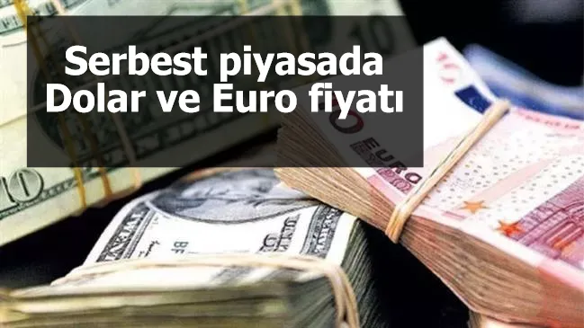 Serbest piyasada Dolar ve Euro fiyatı