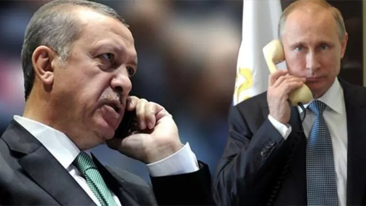 Erdoğan, Putin ile telefonda görüştü