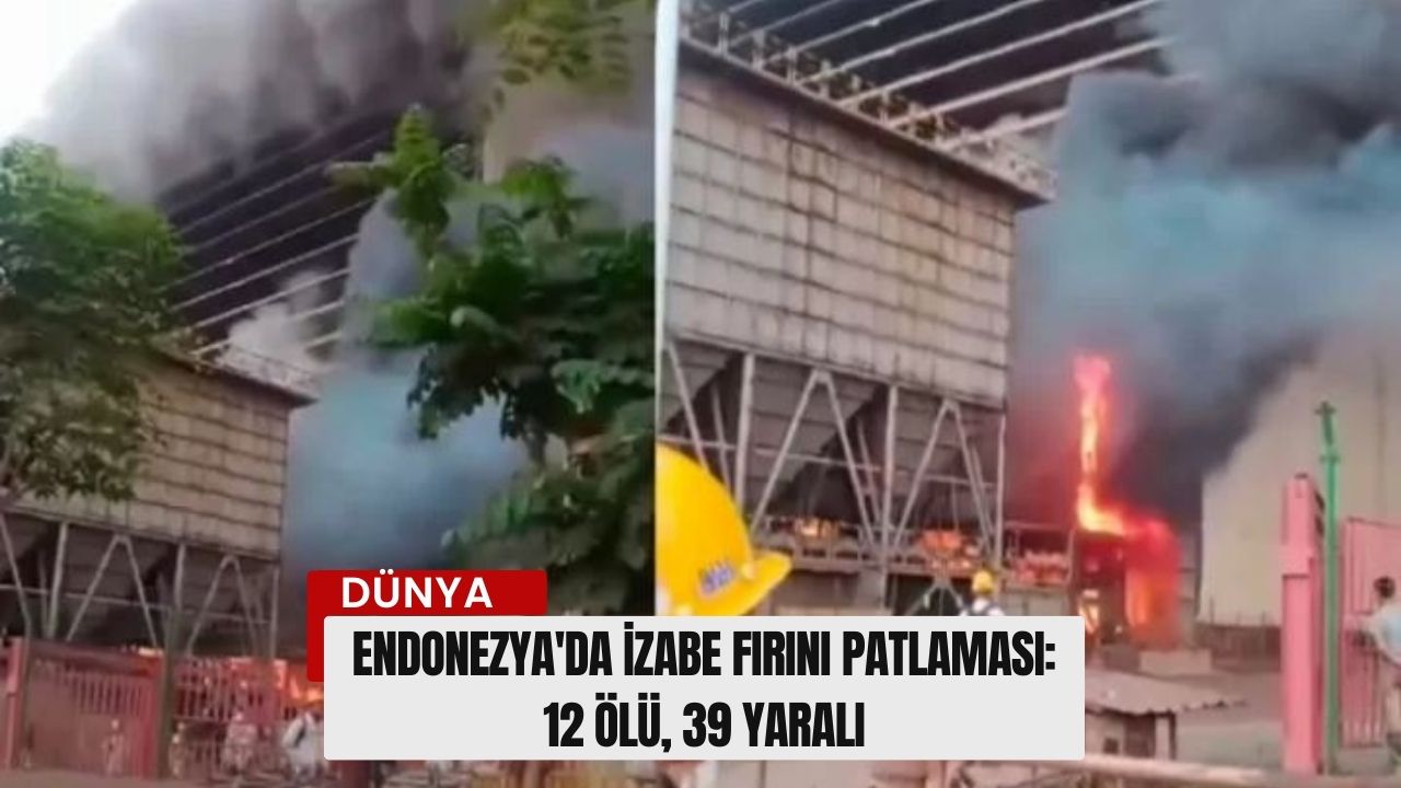 Endonezya'da izabe fırını patlaması: 12 ölü, 39 yaralı