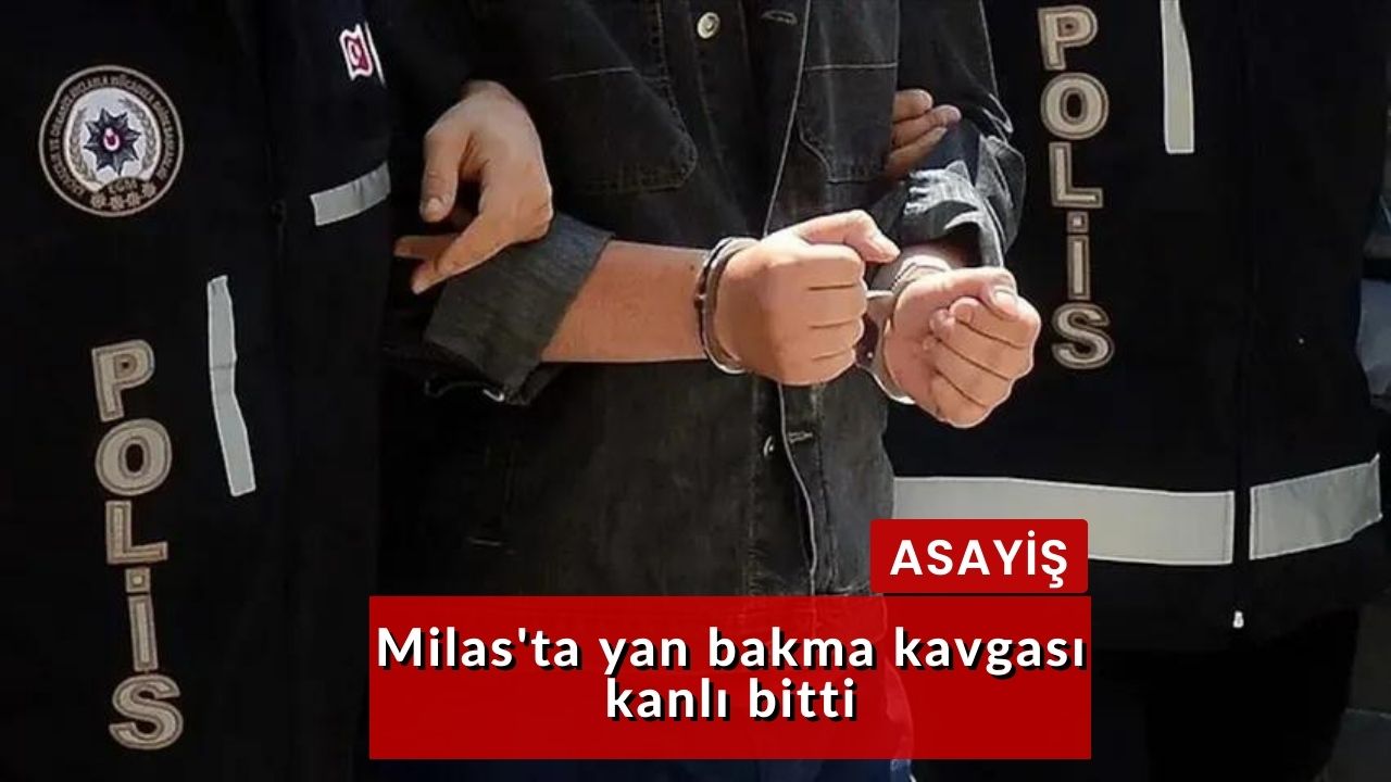 Milas'ta yan bakma kavgası kanlı bitti