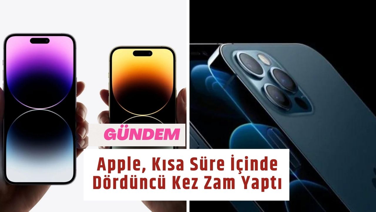 Apple, Kısa Süre İçinde Dördüncü Kez Zam Yaptı