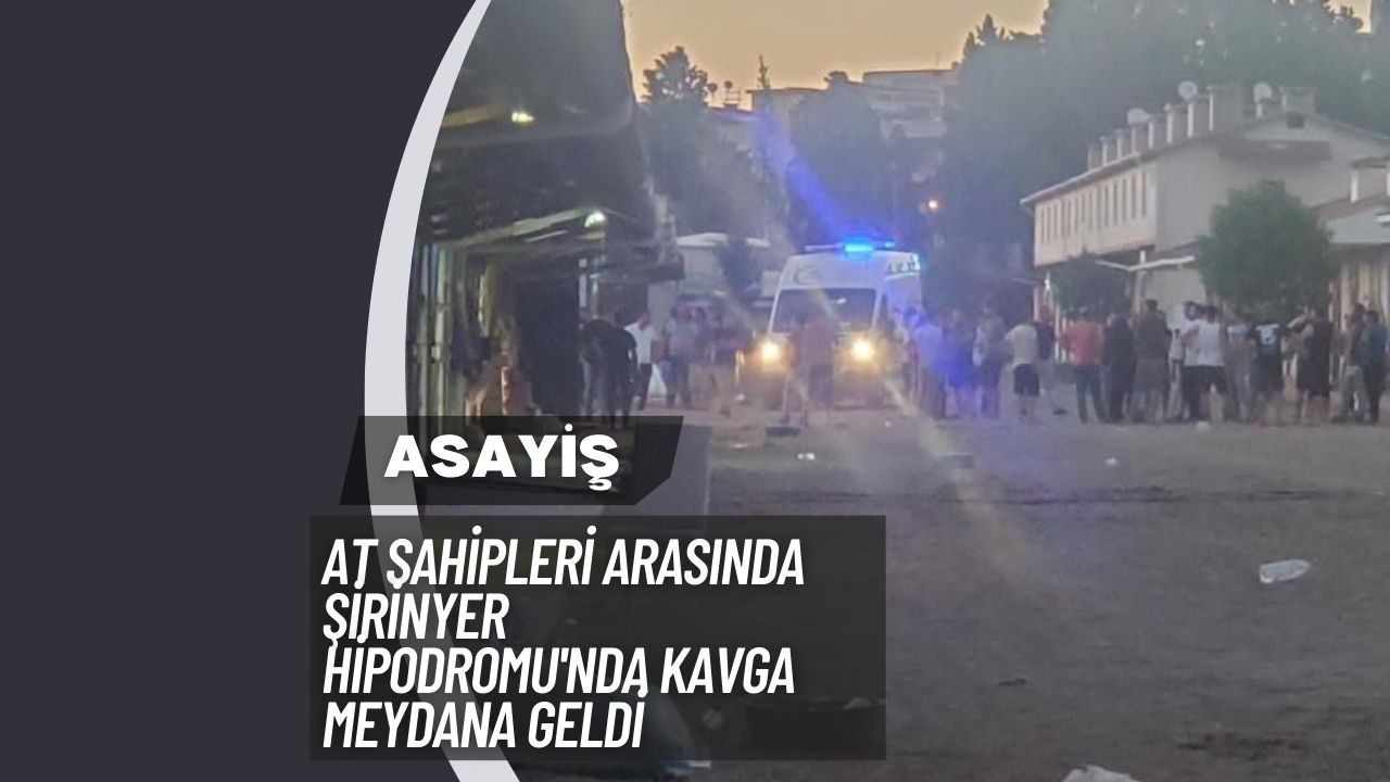 At Sahipleri Arasında Şirinyer Hipodromu'nda Kavga Meydana Geldi