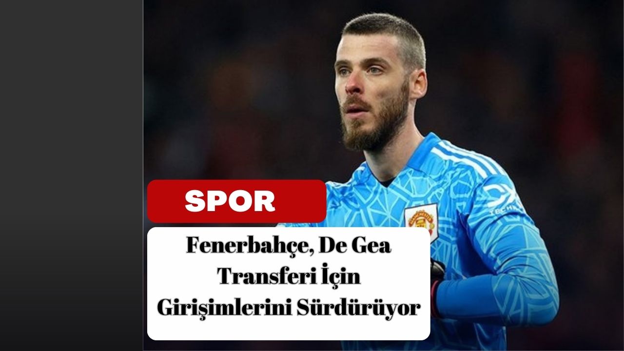 Fenerbahçe, De Gea Transferi İçin Girişimlerini Sürdürüyor