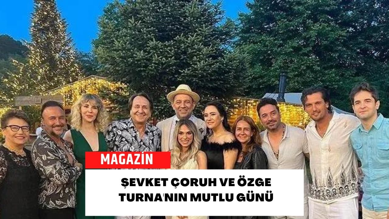 Şevket Çoruh ve Özge Turna'nın Mutlu Günü