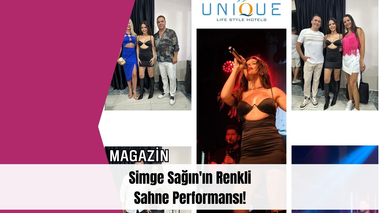 Simge Sağın'ın Renkli Sahne Performansı!