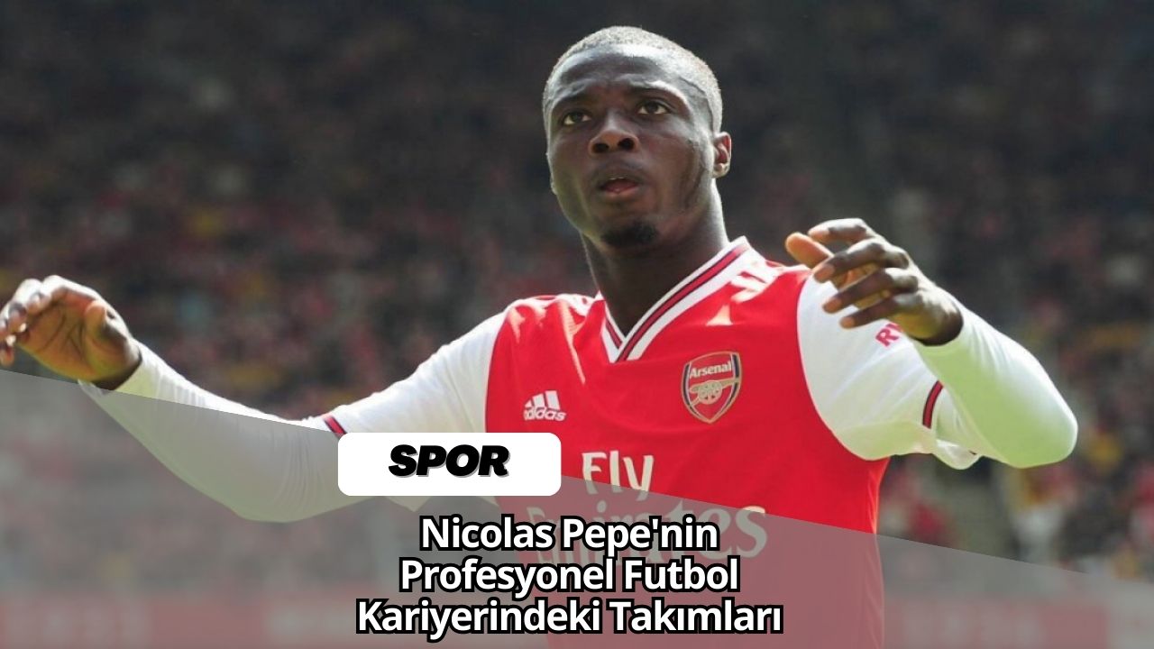 Nicolas Pepe'nin Profesyonel Futbol Kariyerindeki Takımları