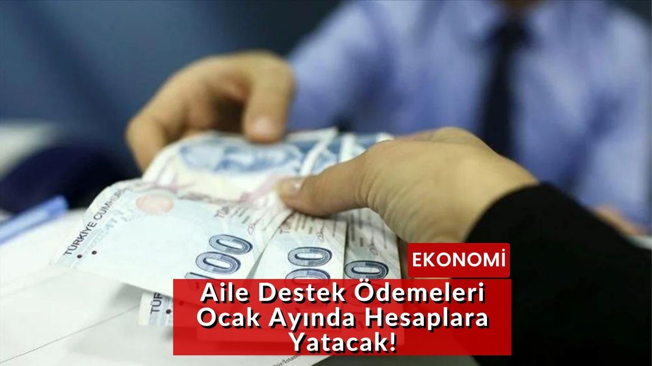 Aile Destek Ödemeleri Ocak Ayında Hesaplara Yatacak!