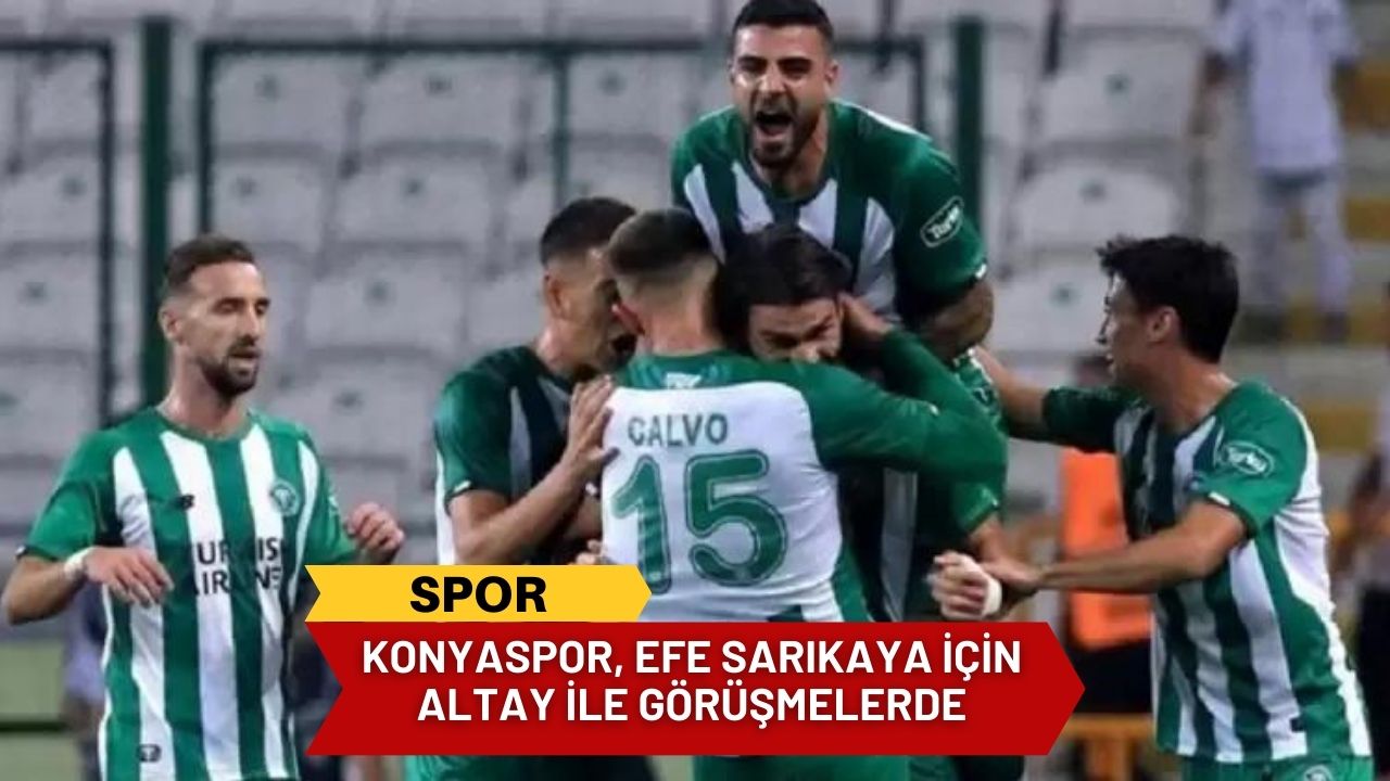 Konyaspor, Efe Sarıkaya için Altay ile görüşmelerde