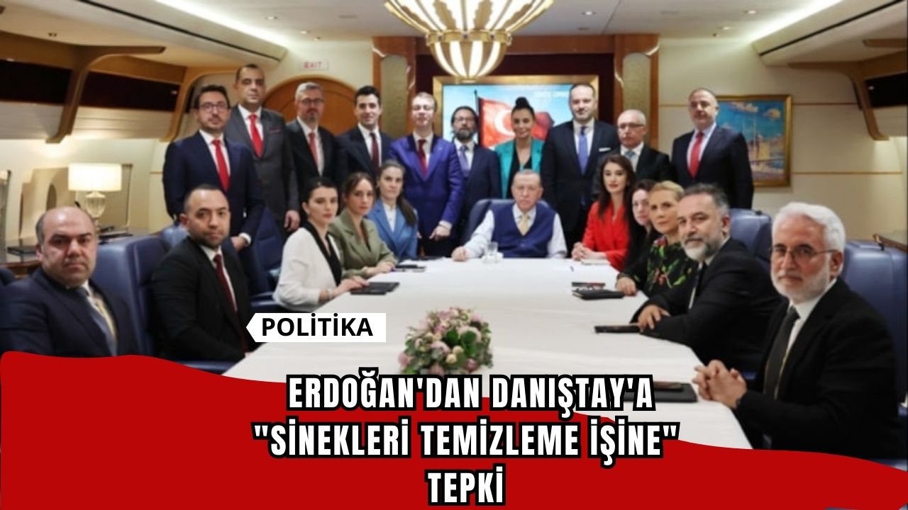 Erdoğan'dan Danıştay'a "Sinekleri Temizleme İşine" Tepki