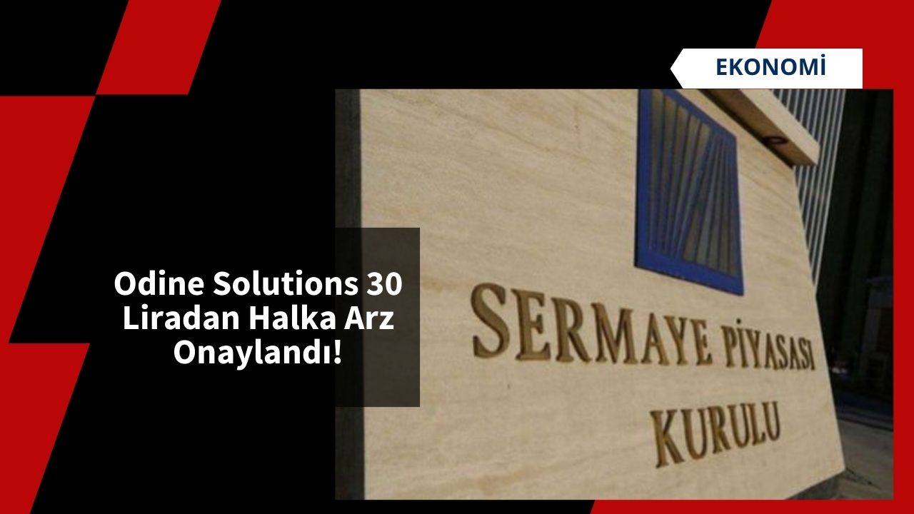 Odine Solutions 30 Liradan Halka Arz Onaylandı!