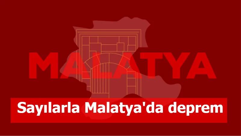 Sayılarla Malatya'da deprem